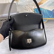 Balenciaga Ghost sling bag in black calfskin 23cm - 4
