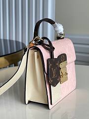 LV Spring street monogram vernis leather in rose M90468 17cm - 3