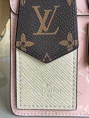 LV Spring street monogram vernis leather in rose M90468 17cm - 6