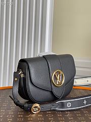 LV Pont 9 soft MM black leather M58967 25cm - 4