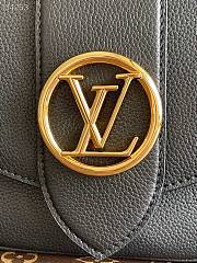 LV Pont 9 soft MM black leather M58967 25cm - 3