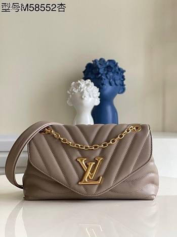 LV New Wave Chain Bag MM in taupe M58550 24cm