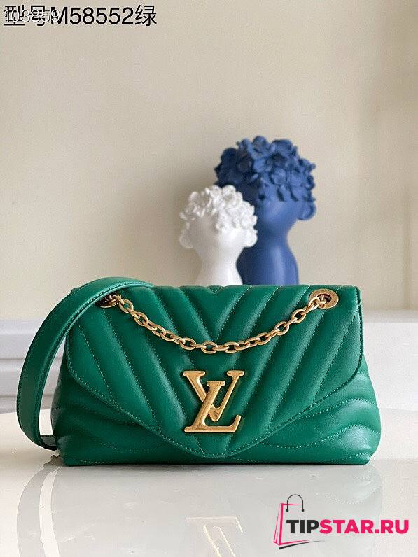 LV New Wave Chain Bag MM in emeraude M58664 24cm - 1