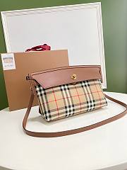 Burberry Society bag in brown 31cm - 6