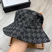 Gucci GG canvas bucket hat in black - 6