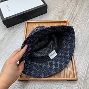 Gucci GG canvas bucket hat in blue - 6