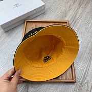 Balenciaga two sided bucket hat in yellow - 6