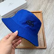 Balenciaga two sided bucket hat in blue - 6