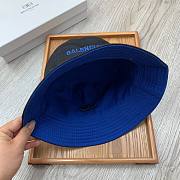 Balenciaga two sided bucket hat in blue - 3