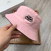 Balenciaga two sided bucket hat in pink - 6