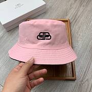 Balenciaga two sided bucket hat in pink - 5