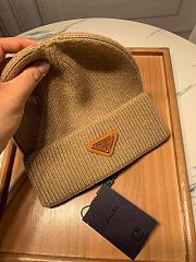 Prada wool hat in brown - 6