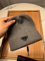 Prada wool hat in gray - 5