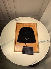 Prada wool hat in black - 6