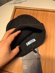 Prada wool hat in black - 5