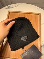 Prada wool hat in black - 4