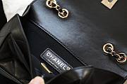 Chanel Flap bag soft lambskin in black 20cm - 4