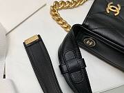 Chanel Hippie shoulder bucket bag in black 29cm - 4