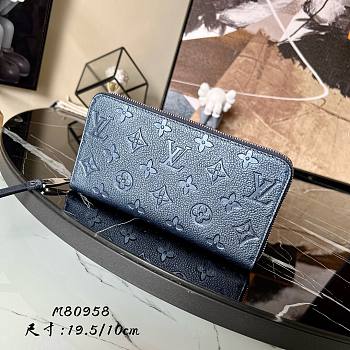 LV Zippy wallet monogram empreinte leather M80958 19.5cm