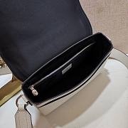 LV new Flap messenger taiga leather in white M30813 28.3cm - 4