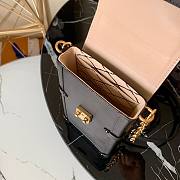 LV Vertical trunk pochette epi leather in black M67871 17.5cm - 5