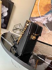 LV Vertical trunk pochette epi leather in black M67871 17.5cm - 3