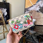 LV Mini pochette accessoires damier azur canvas N60487 15.5cm - 4