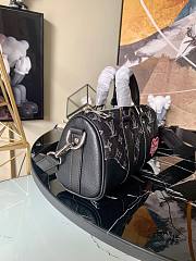 LV Keepall XS other leathers in black M81011 20cm - 5