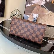 LV Sarah wallet damier ebene N60491 19cm - 5