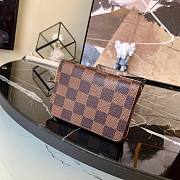 LV Zippy coin purse damier ebene N60492 11cm - 2