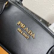 Prada Saffiano leather tote bag in yellow 1BA046 30cm - 2