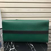 Prada Saffiano leather tote bag in green 1BA046 30cm - 2
