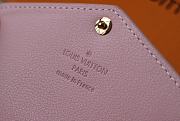 LV 6 key holder monogram vernis leather in pink M90902 10cm - 2