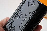 LV 6 key holder monogram vernis leather in black M90902 10cm - 3