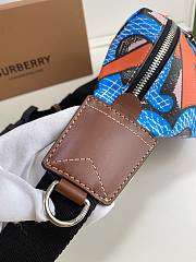 Burberry Sonny bum bag monogram print E-canvas multicolor 16cm - 6