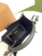 Burberry small Bucket bag monogram leather 21cm - 6