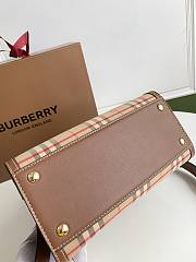 Burberry mini Title bag small vintage check two-handle 26cm - 6