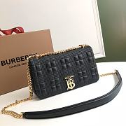 Burberry small Lola bag quilted lambskin black 23cm - 5