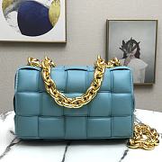 Bottega Veneta chain cassette blue 26cm - 1