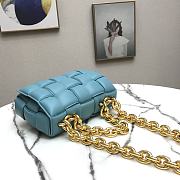 Bottega Veneta chain cassette blue 26cm - 6