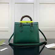 Gucci Diana small tote bag green 660195 27cm - 3