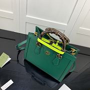 Gucci Diana small tote bag green 660195 27cm - 5