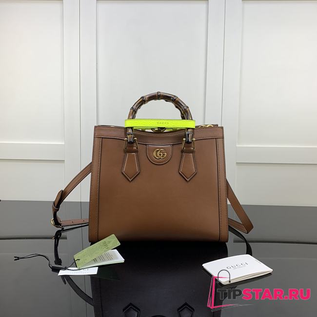 Gucci Diana small tote bag brown 660195 27cm - 1