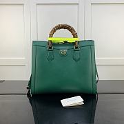 Gucci Diana medium tote bag green 655658 35cm - 1