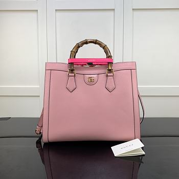 Gucci Diana medium tote bag pink 655658 35cm