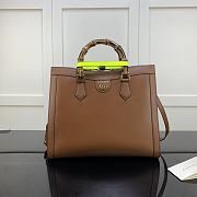 Gucci Diana medium tote bag brown 655658 35cm - 1