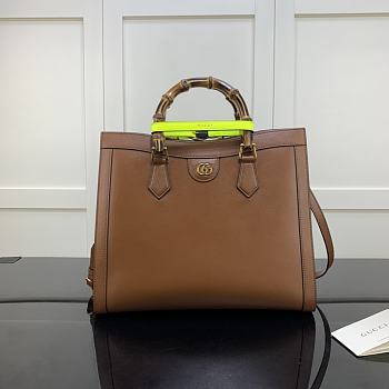 Gucci Diana medium tote bag brown 655658 35cm