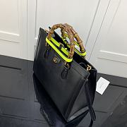 Gucci Diana medium tote bag black 655658 35cm - 4