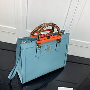 Gucci Diana medium tote bag blue 655658 35cm - 2