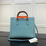 Gucci Diana medium tote bag blue 655658 35cm - 5